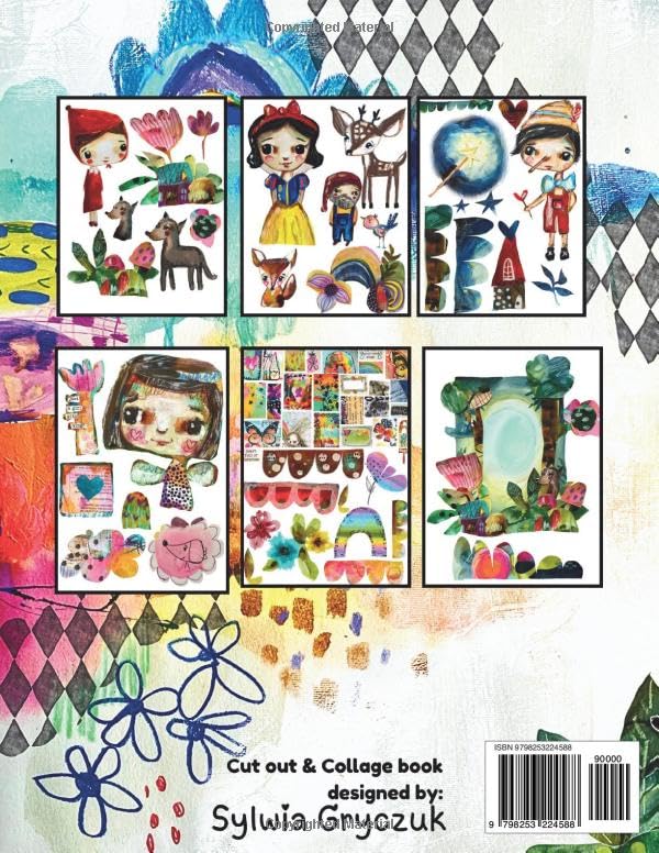 TandiArt Cut Out & Collage - Volume 6: Whimsical Fairies, Fairytales Characters, Enchanted Elements