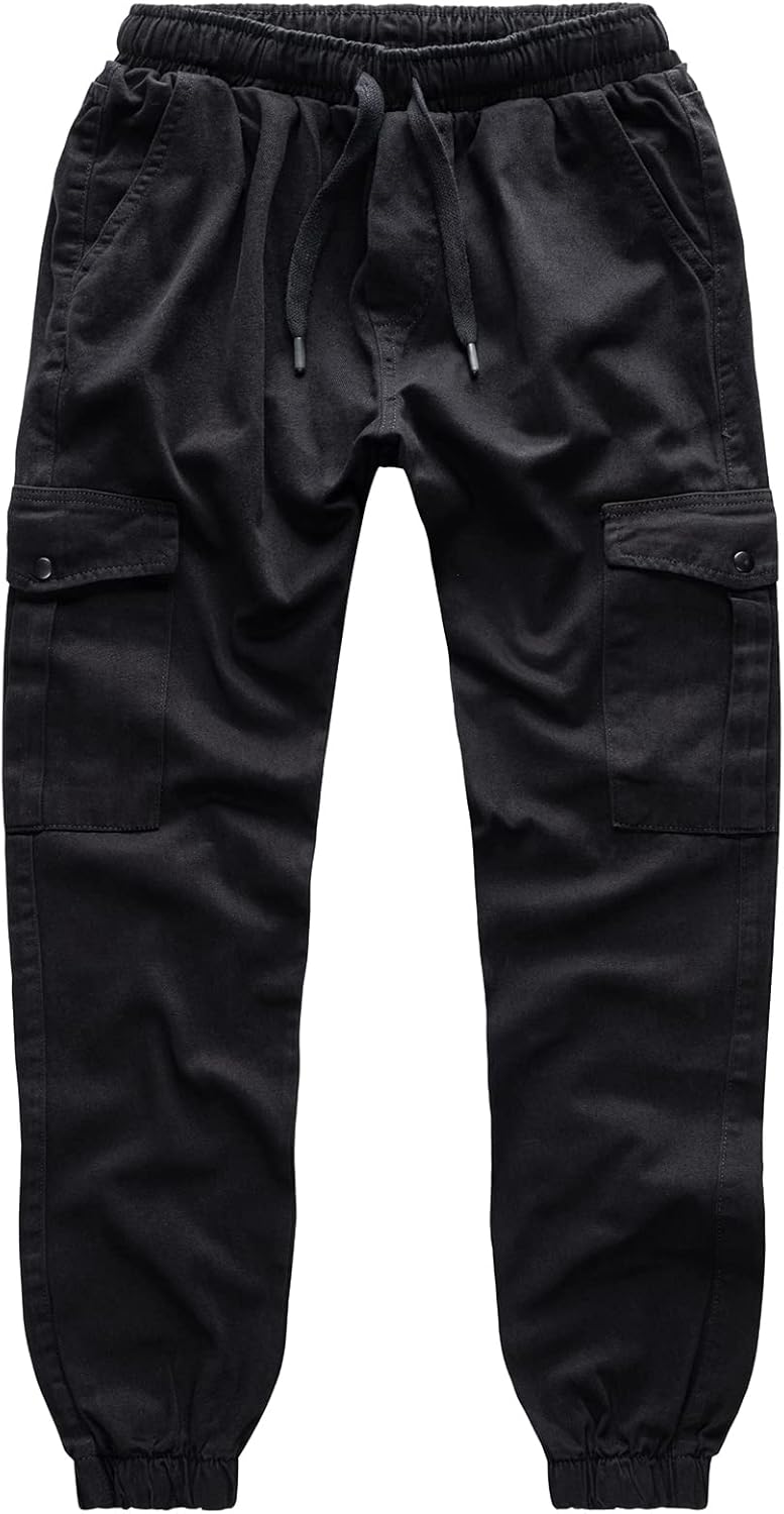Rock Creek Herren Hose Cargohose RC-2356 32W / 30L Schwarz, 32W / 30L Schwarz