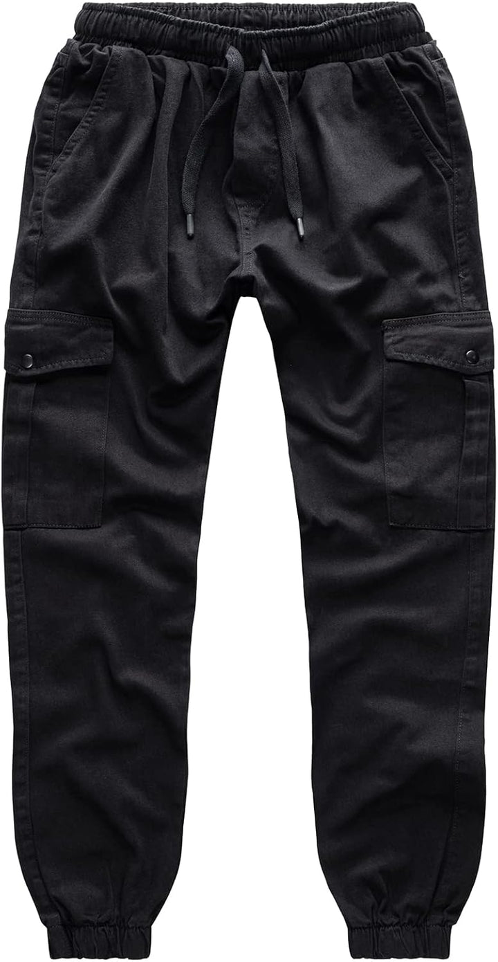 Rock Creek Herren Hose Cargohose RC-2356 32W / 30L Schwarz, 32W / 30L Schwarz