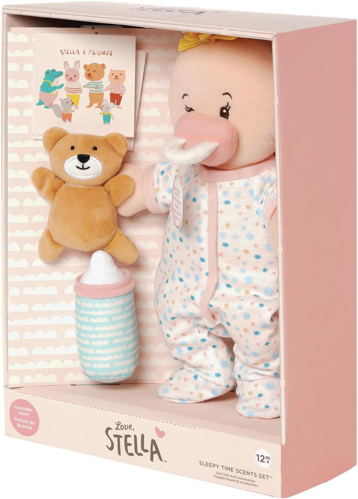 Manhattan Toy 11964473854 Spielzeug Wee Baby Stella Sleepy Time Scents 30.48cm Baby Doll Set, Wee Ba