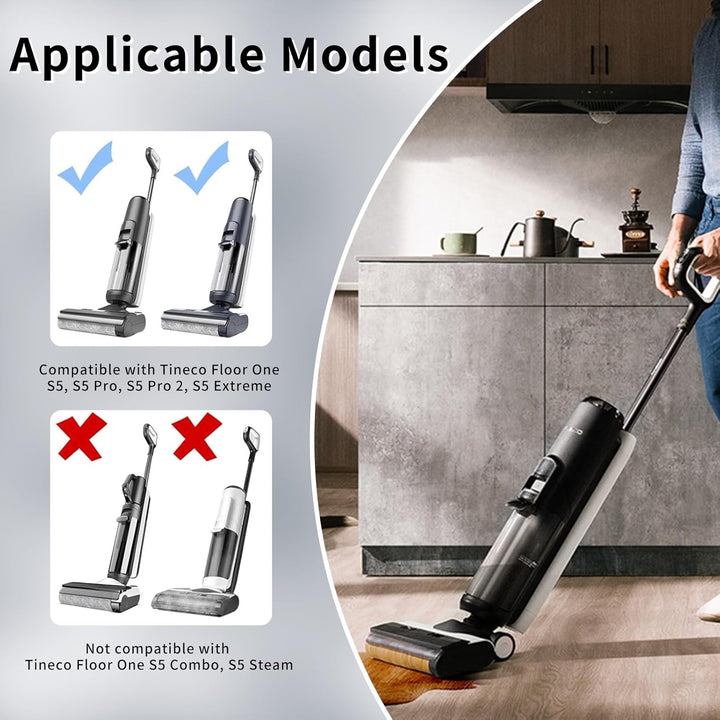 Zubehör für Tineco Floor One S5 Pro 2, Ersatzteile für Tineco S5, S5 Pro, S5 Extreme Nass-Trocken St