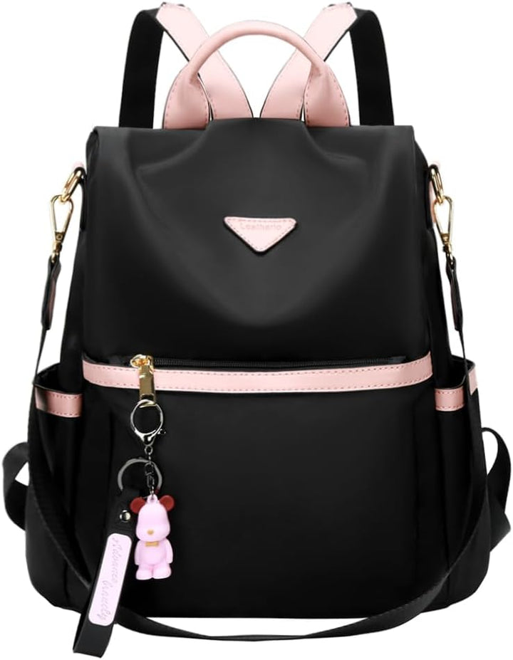 Leathario Damen Rucksack klein，Rucksack Anti Diebstahl，Rusack für Mädchen Und Fraun，Cityrucksack Mod