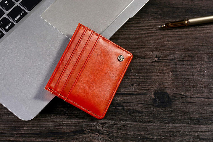 Cronus & Rhea® | Luxus Kartenhalter aus exklusivem Leder (Argos) | Kartenetui - Kreditkartenetui - K
