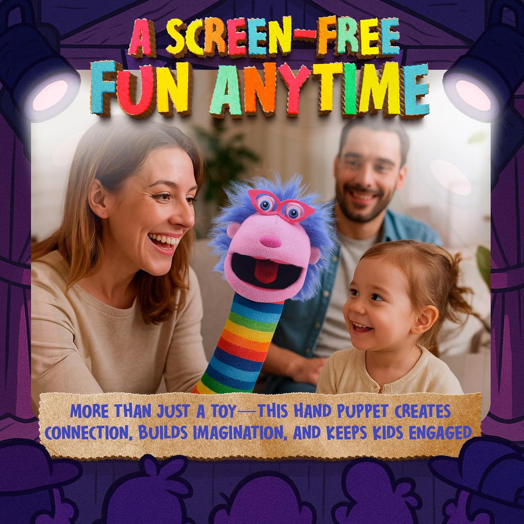 The Puppet Company Socken Gloria Strick Handpuppe