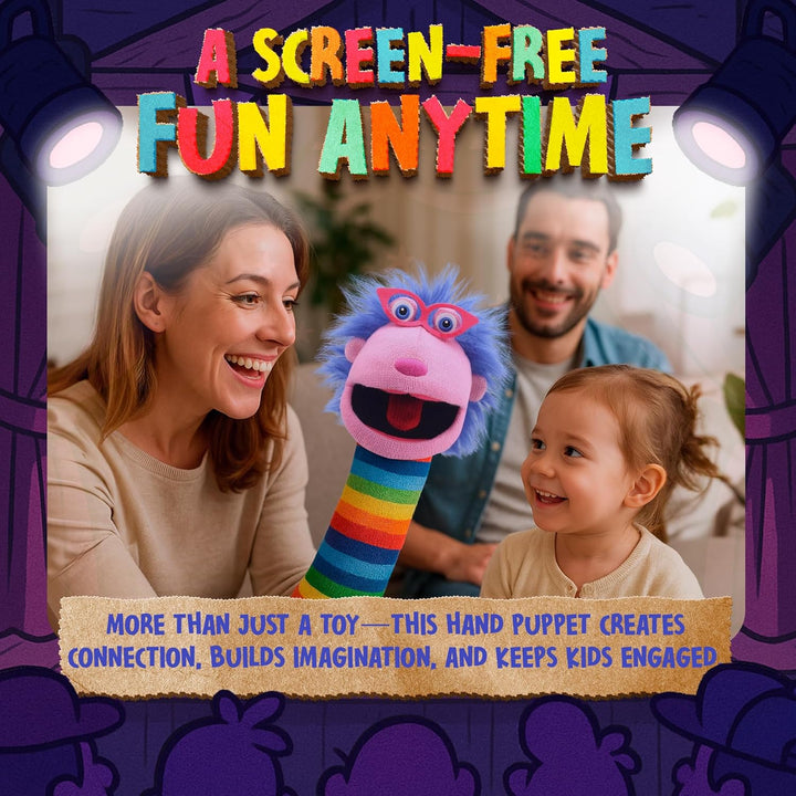 The Puppet Company Socken Gloria Strick Handpuppe