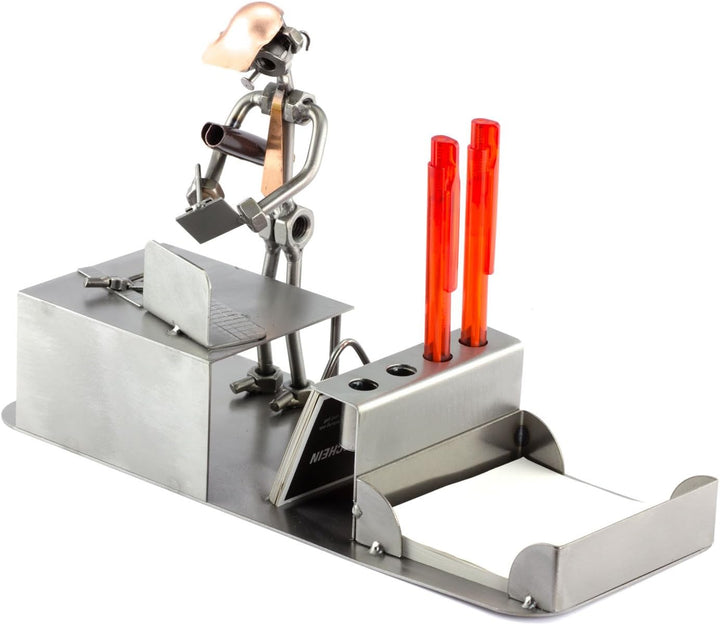 Steelman24 I Schraubenmännchen Ingenieur Büro I Made in Germany I Handarbeit I Geschenkidee I Stahlf