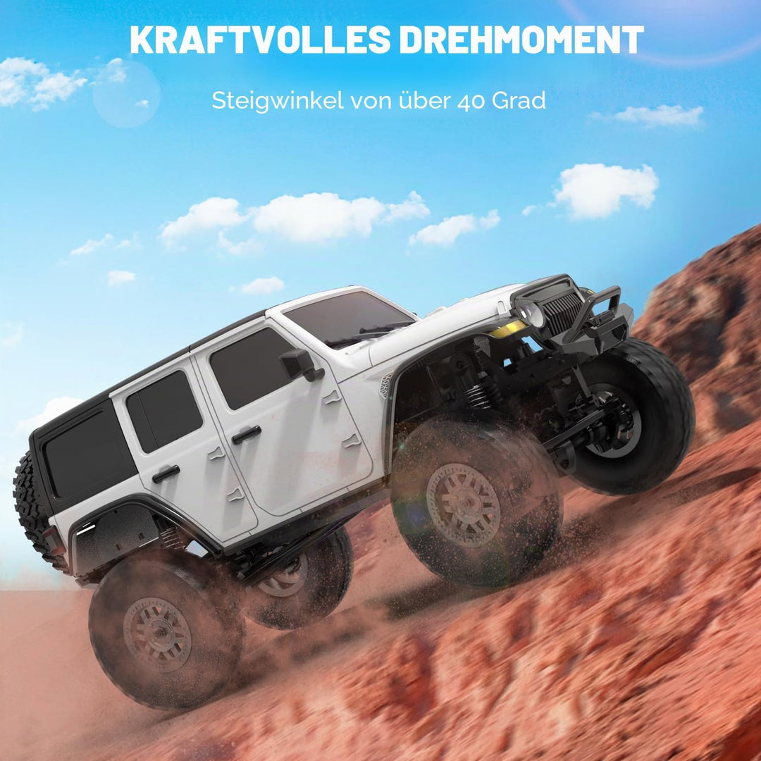 FLYCOLOR RCS24 Off Road 1/24 RC Truck 4x4 Off Road Crawler Kletterfahrzeug All Terrain RC Monster Tr