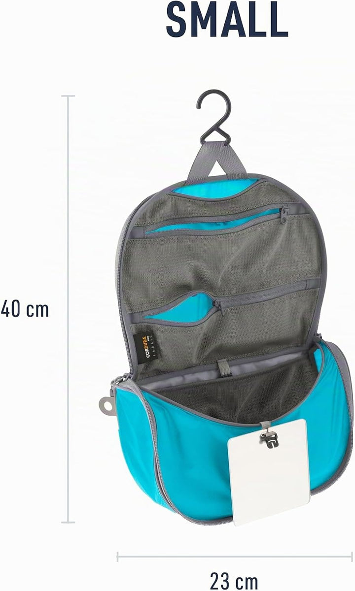 Ultra-SIL Hanging Toiletry Bag Small Blue Atoll