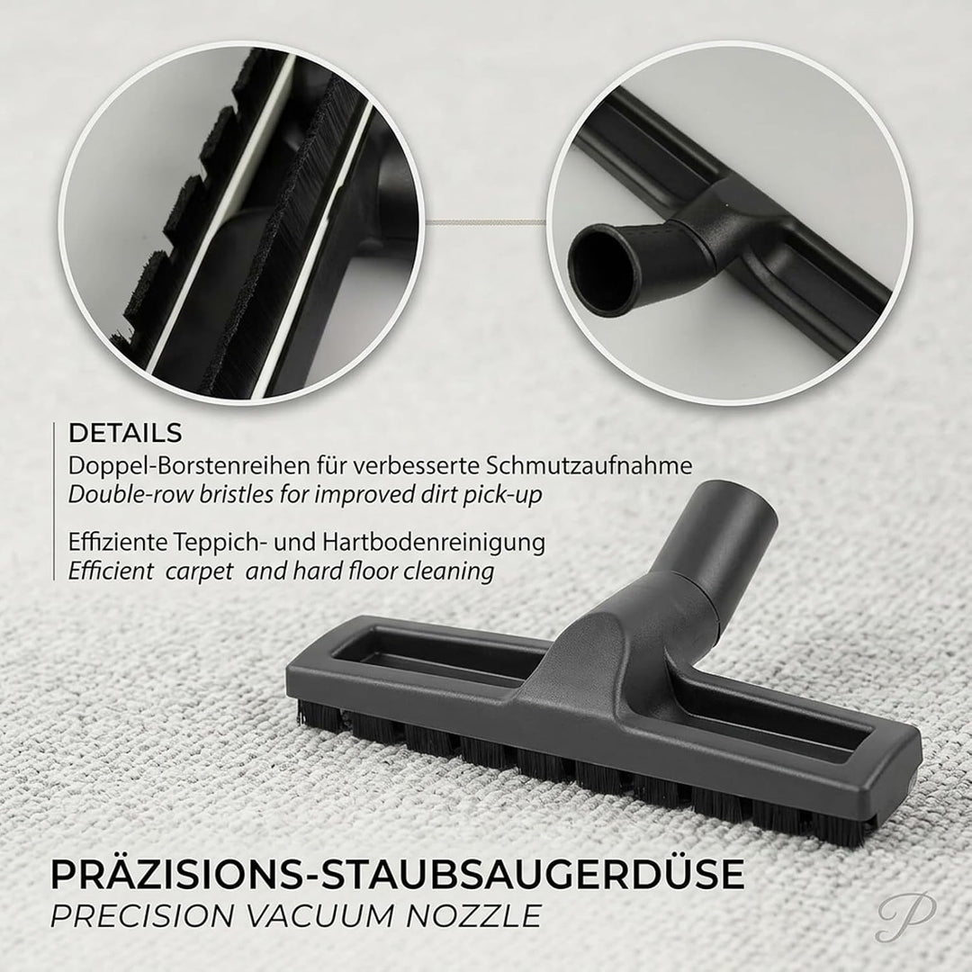 35mm Staubsauger Bürste Universal Bodendüse,Kompatibel Mit Kärcher/Bosch/Siemens/Samsung/Metabo/Medi