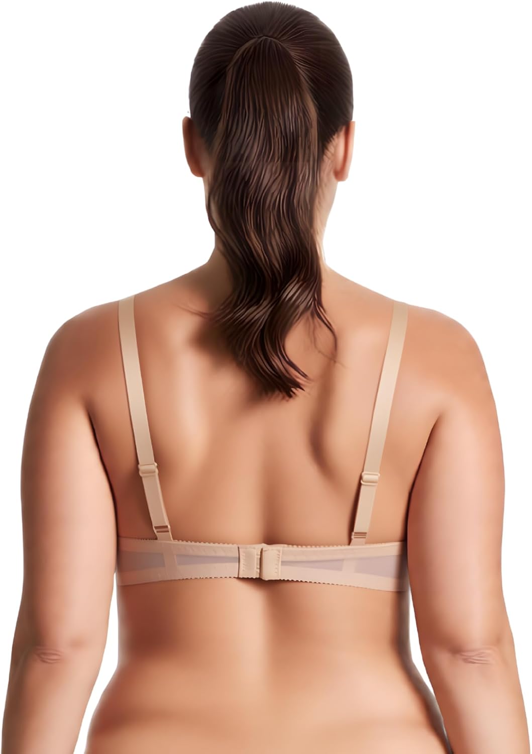 Curve Muse Frauen Übergrösse 1 Tasse Hochdrücken Bügelspitze hinzufügen Stickerei BHS 70C Nackt, Sch