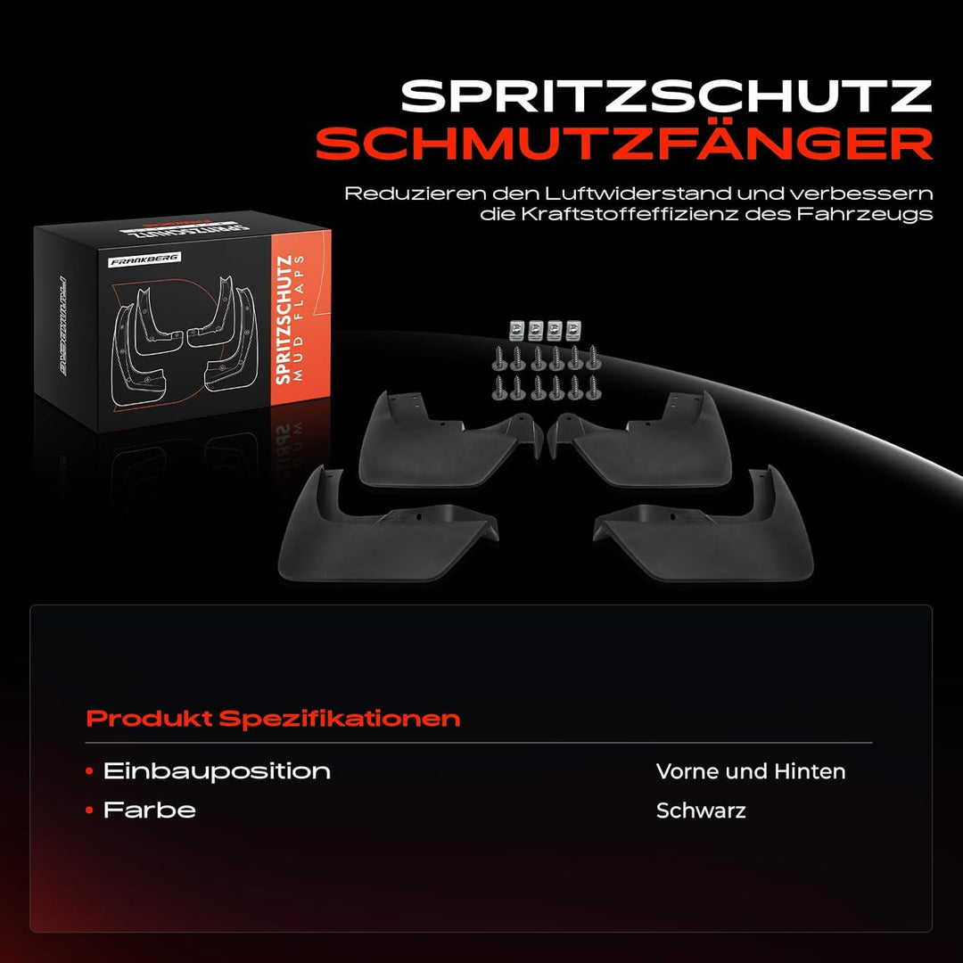 4X Schmutzfänger Spritzschutz Vorne Hinten für Duster HM SUV 2018-2021 8201700279