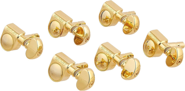 Grover 406G6 Mini-Stimmgerät, selbstsichernd, Rotomatic-Stimmgerät, 6-in-linig, Gold
