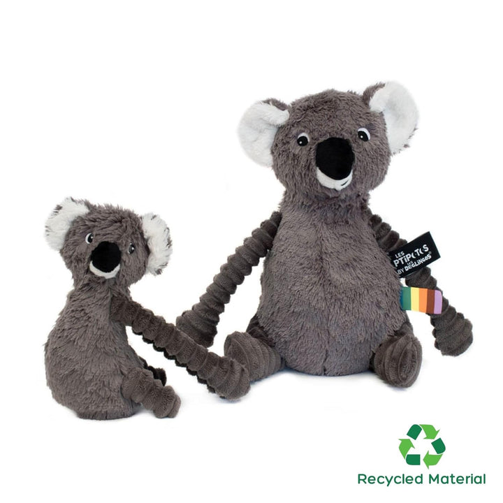 Ptipotos von Deglingos Koala Mum & Bavon Grau Plüschtier