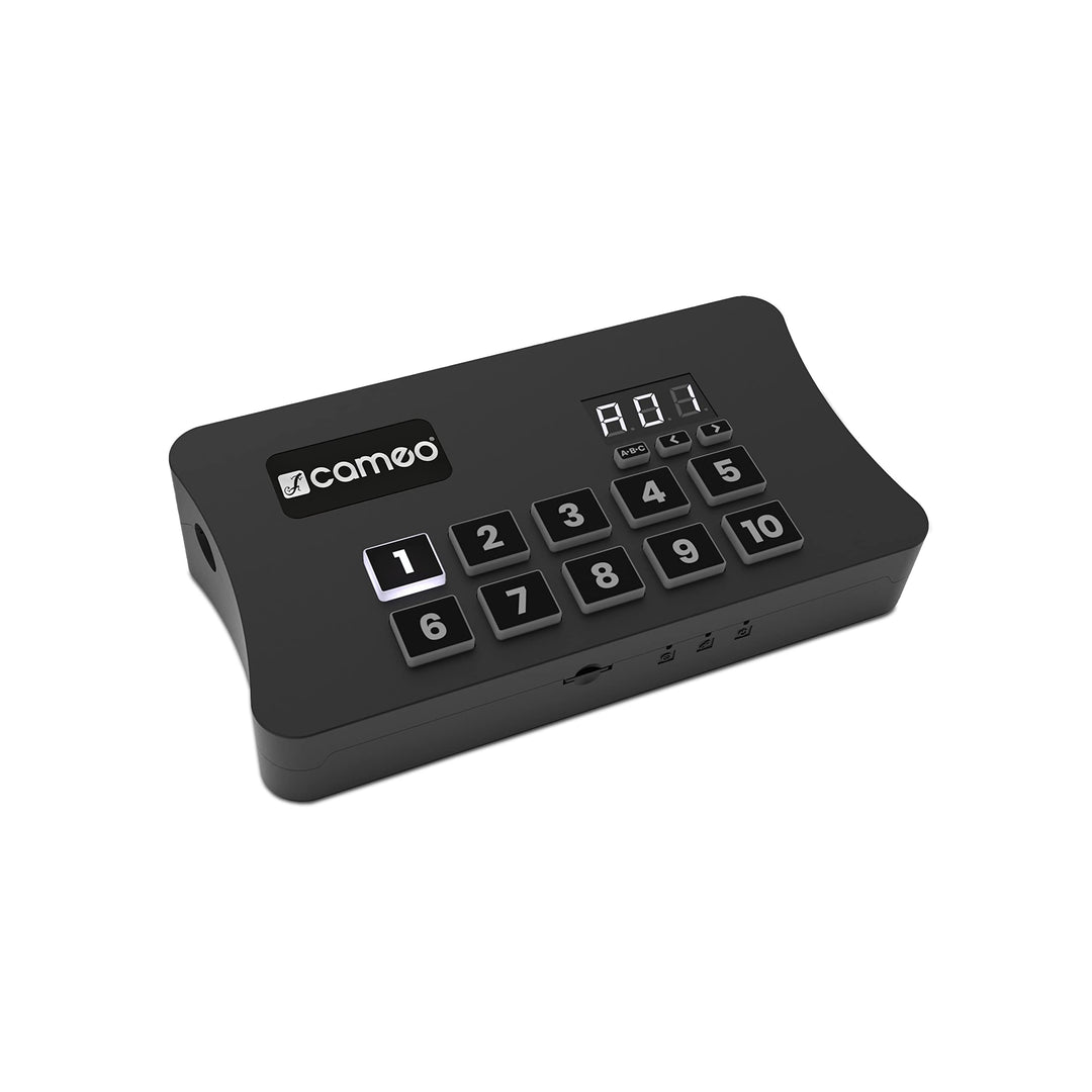 Cameo DVC CUE - USB zu DMX-Interface mit bis zu 2048 DMX-Kanälen und beleuchtetem Bedienfeld