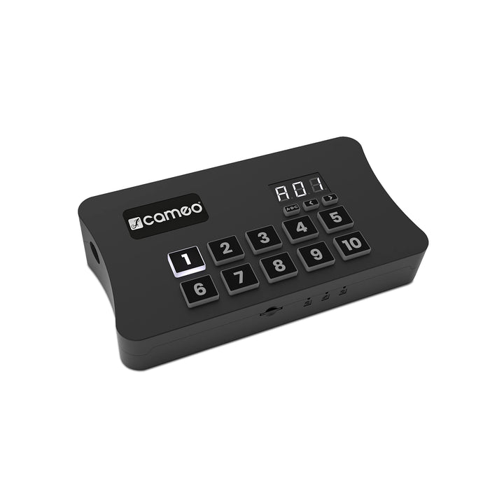 Cameo DVC CUE - USB zu DMX-Interface mit bis zu 2048 DMX-Kanälen und beleuchtetem Bedienfeld