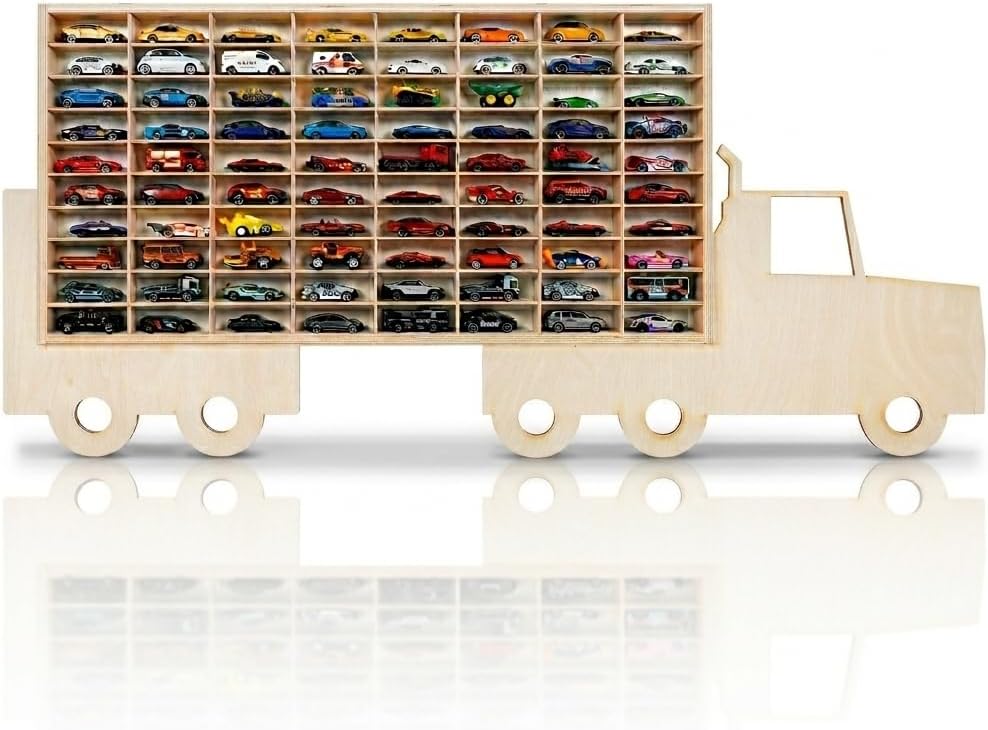 Dekoralove Compatible/Replacement for Autos Hot Wheels Regal Autos Vitrine Streichholzbox Rack für 8