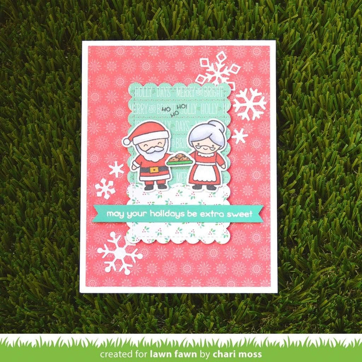 Lawn Fawn, Clear Stamp, ho-ho-Holidays Stamps only, Stamps only