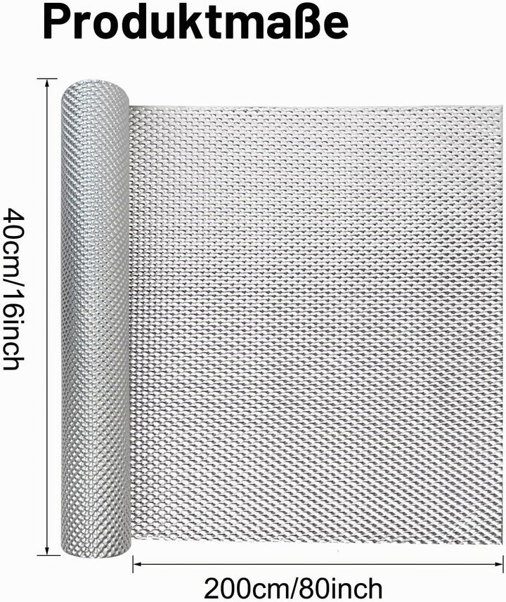 Hitzeschutz Hitzeblech Geprägte,40cmx200cm Aluminium Auspuff Hitzeschutzblech,Hitzeschutzblech Repar