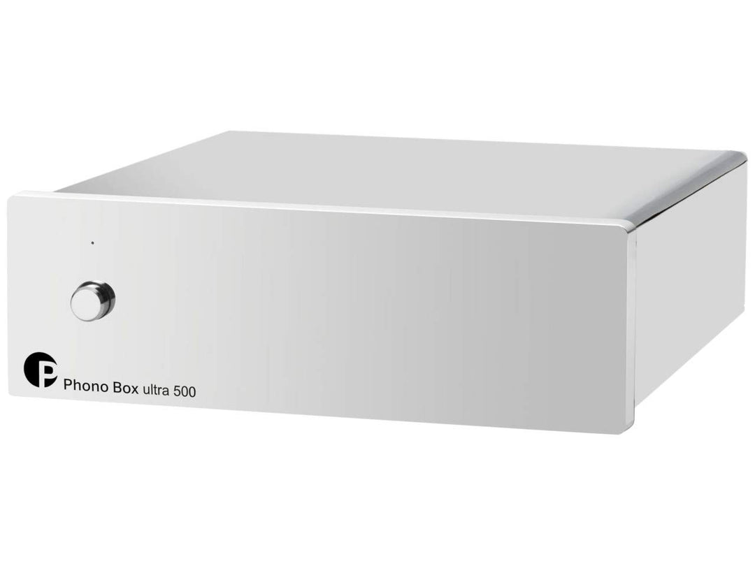 Phono Box Ultra 500 Diskrete MM/MC Phono Vorstufe von Pro-Ject Chrom