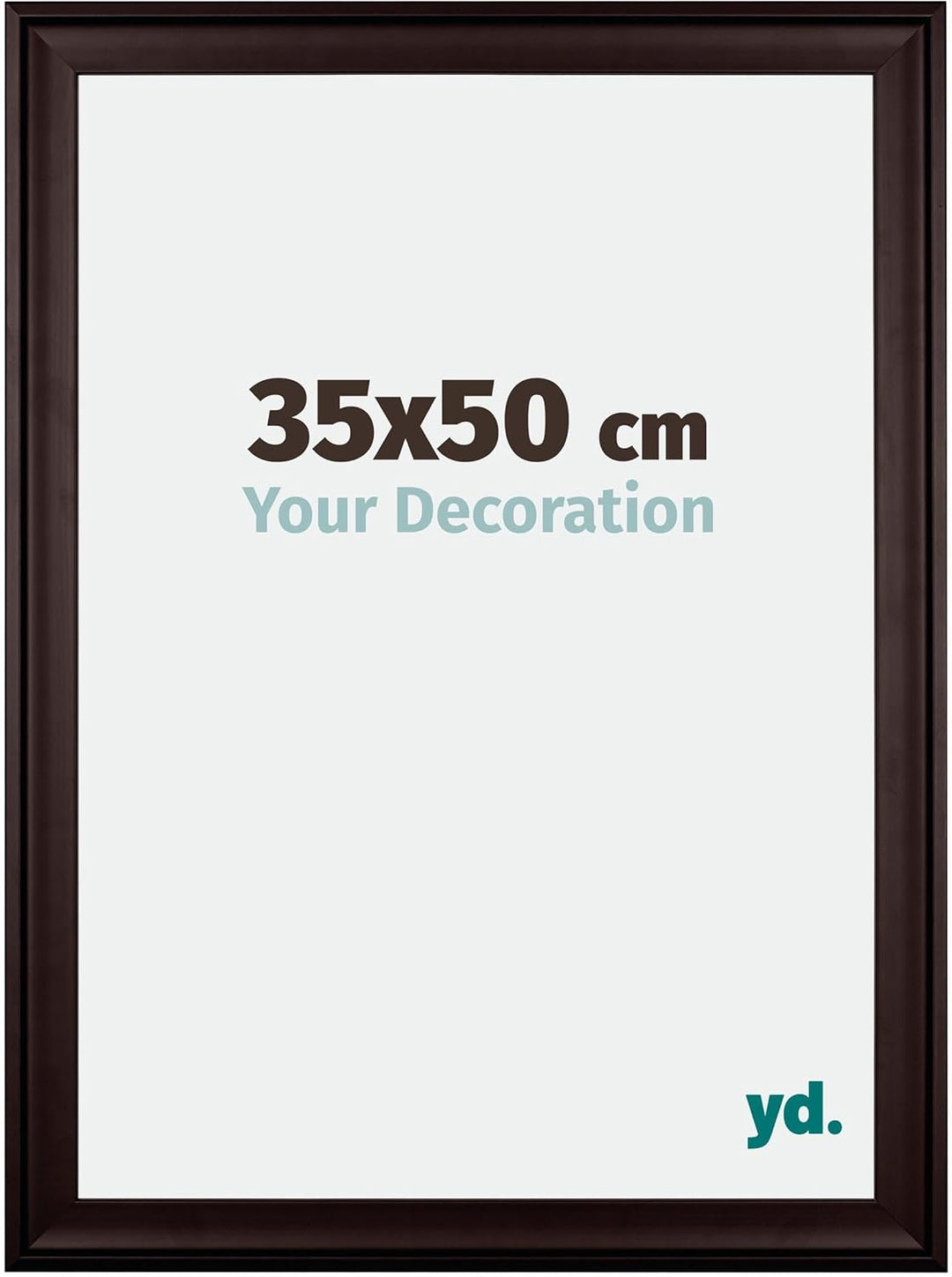 yd. Your Decoration - Bilderrahmen 35x50 cm - Bilderrahmen aus Holz mit Acrylglas - Antireflex - Aus