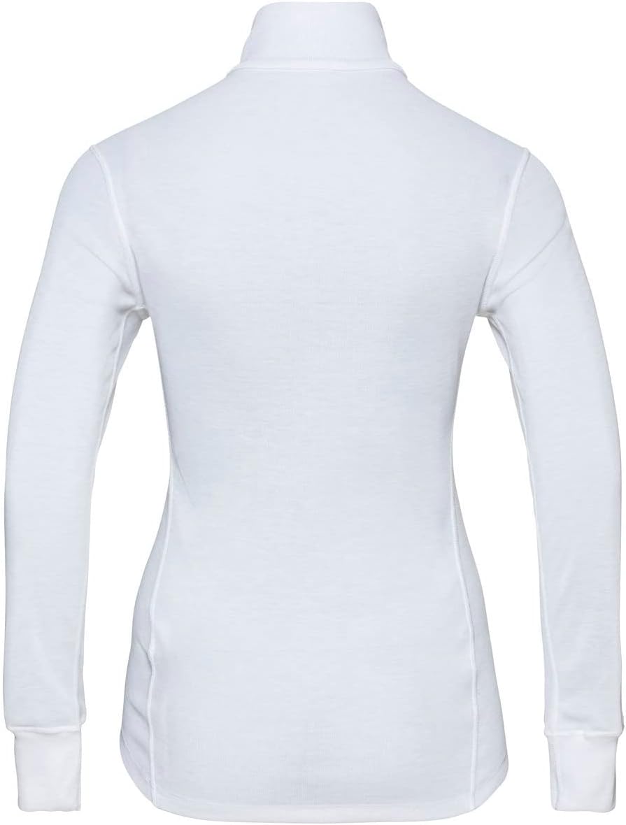 Odlo Damen Active Warm Half Zip Longsleeve Langarm Unterhemd Funktionsunterhemd 10000 M, 10000 M