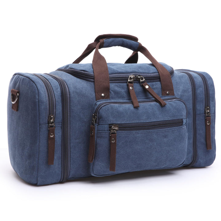 DORRISO Mode Herren Reisetasche Grosse Kapazität Erweiterbar Sporttasche 40L Elegant Handgepäck Tasc