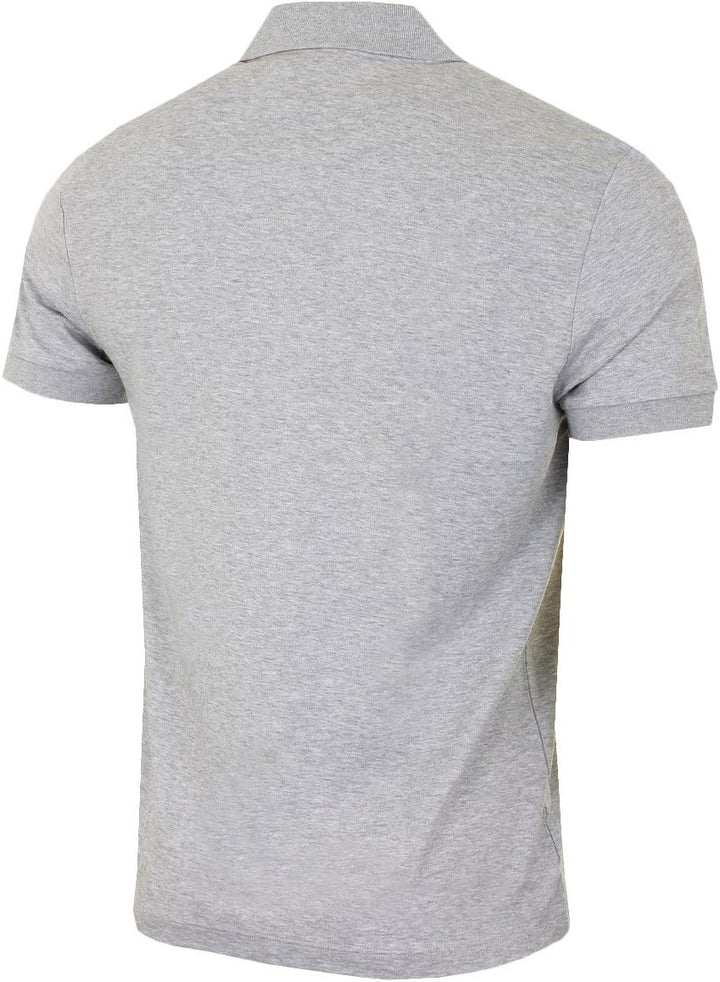 Lacoste Herren Polo-Shirt Kurzarm DH2050, Männer Polo-Hemd,2 Knopf,Regular Fit XS Argent Chine, XS A
