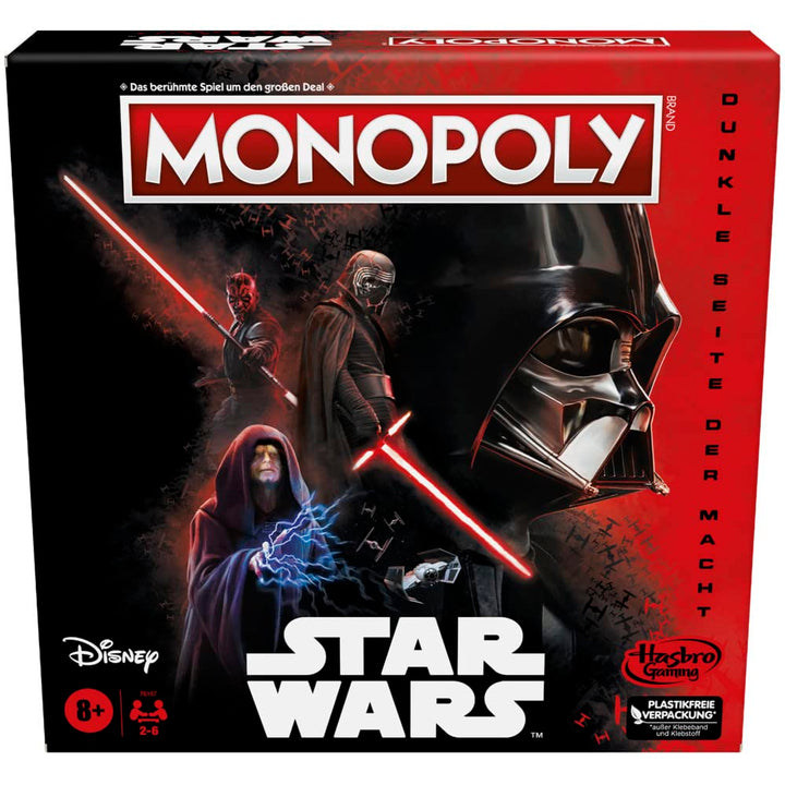 Hasbro Disney Star Wars Dunkle Seite der Macht Brettspiel für Familien, Spiel Kinder, Geschenk, Mult