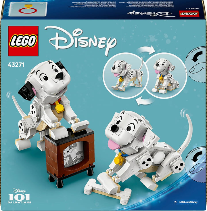 LEGO ǀ Disney Lucky & Penny 101 Dalmatiner - Welpen Spielset – Tierfiguren zum Spielen mit beweglich