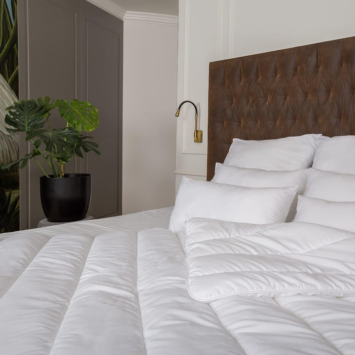 FAM Home Kissen 40x60 2er Set Weiches Mikrofaser - Kopfkissen 40x60 Allergiker mit Optimaler Stütze