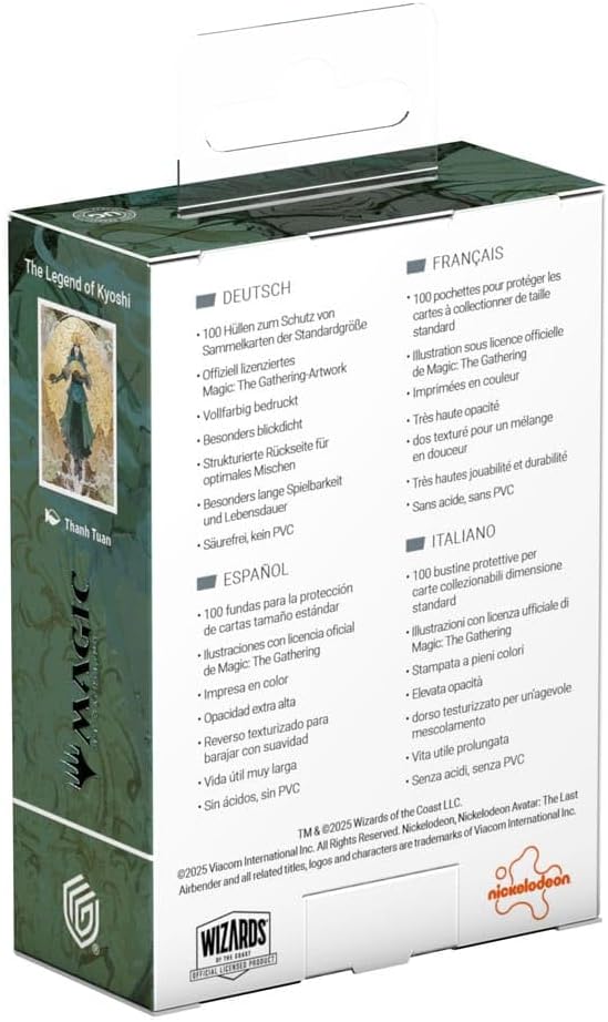 Ultimate Guard Art Sleeves Magic: The Gathering | Avatar: The Last Airbender - The Legend of Kyoshi,