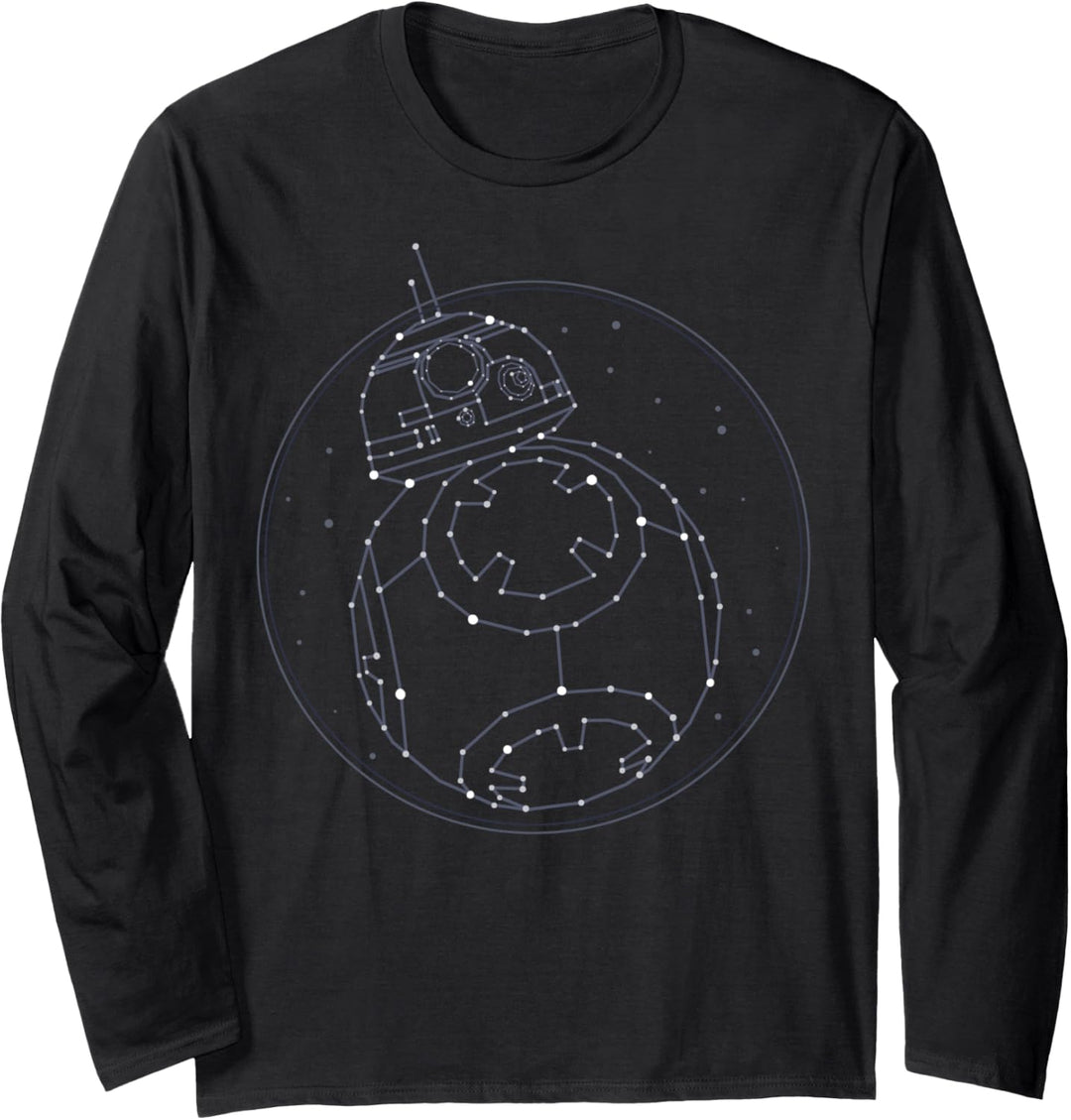Star Wars The Rise of Skywalker BB-8 Starry Constellation Langarmshirt