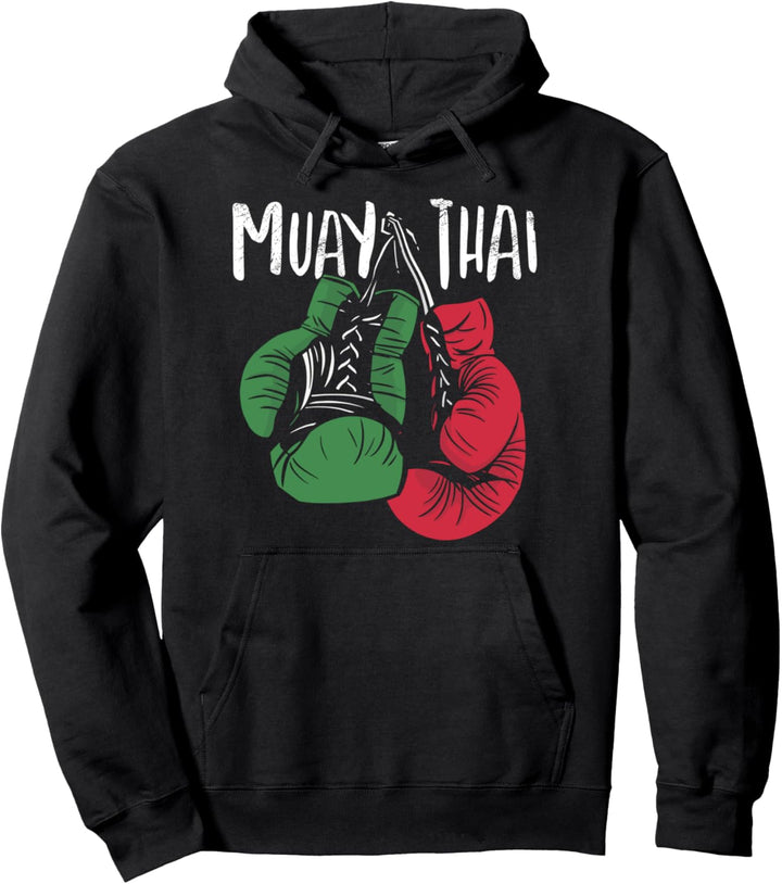 Italian Muay Thai Boxing MMA Martial Arts Asian Kickboxing Pullover Hoodie