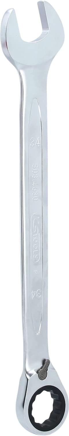 KS Tools 503.4630 GEARplus Ratschenringmaulschlüssel,umschaltbar,34mm 34 mm, 34 mm