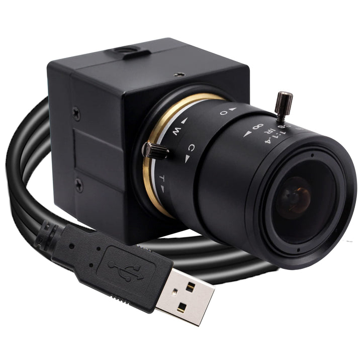 Svpro 5 MP USB-Kamera mit Zoom 2,8-12 mm Objektiv, Hochauflösende 2952 x 1944 Weitwinkel-Webcam Bren