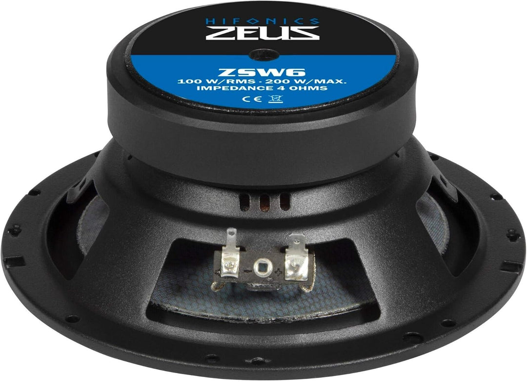 Hifonics ZSW-6 2-Wege Einbau-Lautsprecher 200W Inhalt: 1St.