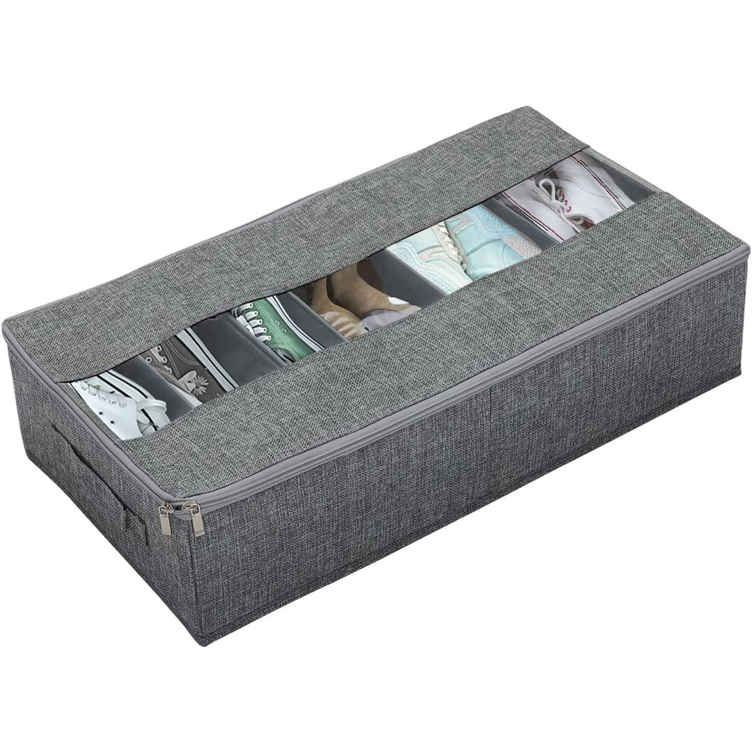 Unterbettkommode für Schuhe, Schuh-Regal für Unter das Bett, Unterbett Aufbewahrungsbox, Schuhaufbew