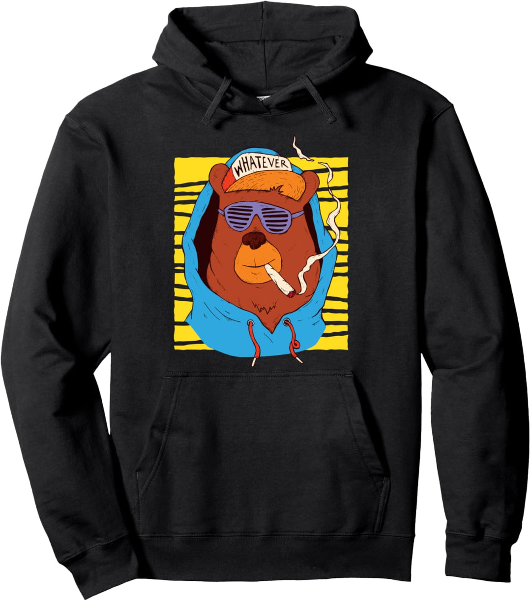 Hip Hop t shirt; Cool Bear t shirt; Hip Hop Bear t shirt; Pullover Hoodie
