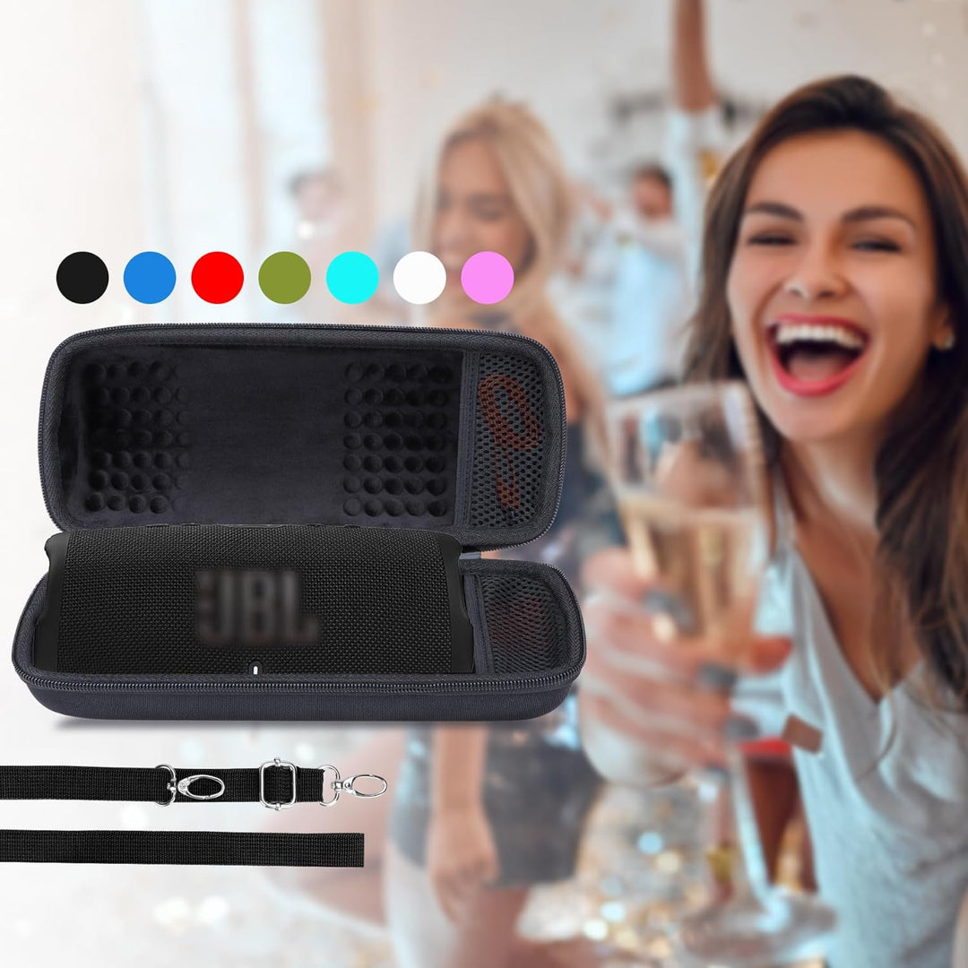 Lebakort Hart Reise Schutz Hülle Etui Tasche für JBL Charge 5 Charge 4 Bluetooth Wasserdichter Porta