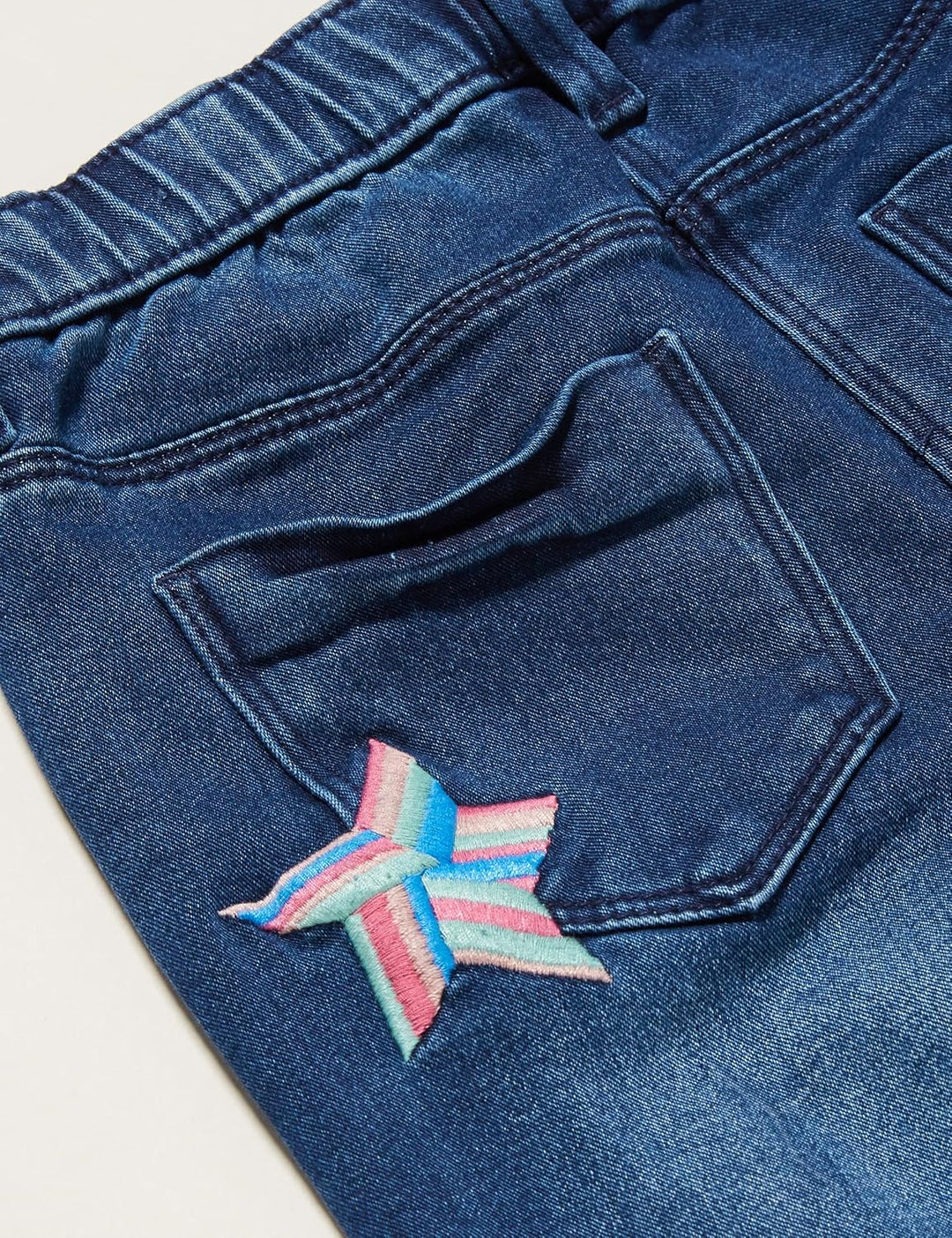s.Oliver Mädchen Jeans, Fit Tregging 98 Slim Blau, 98 Slim Blau