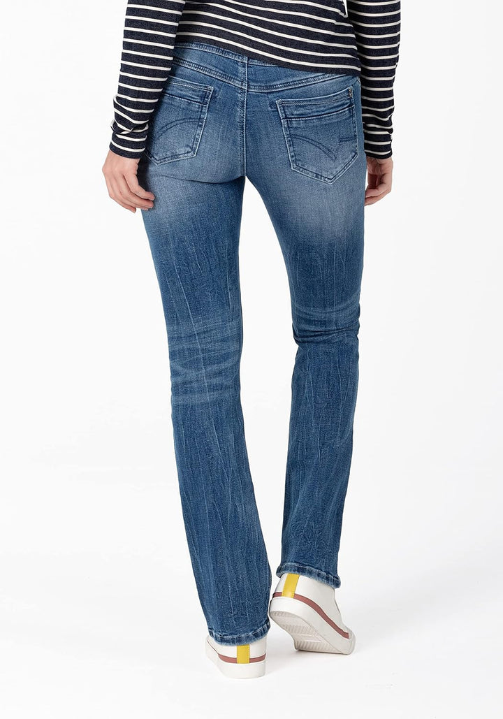 Timezone Damen Jeans Slim Lisatz 27W / 32L Mountain Blue Wash, 27W / 32L Mountain Blue Wash