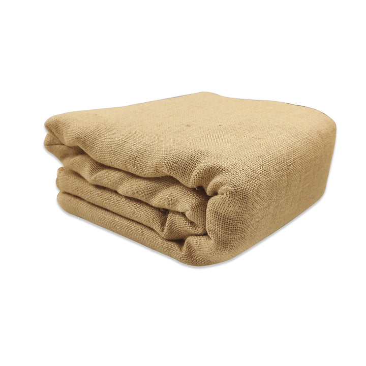 Jute-Stoff aus Naturfaser – Zuschnitte von 2–5 – 10 m x 1,40 m hoch (Grau, 10 x 2 m) Grau 10 x 2 mt,