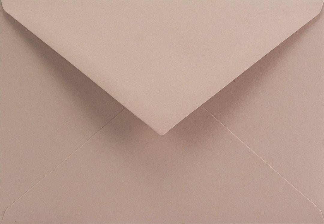 Netuno 500 Briefumschläge Alt-Rosa DIN C6 114x 162 mm 120g Keaykolour Old Rose bunte Papier-Umschläg