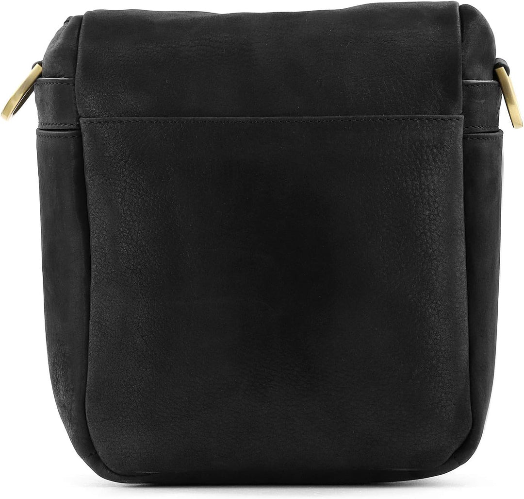 MegaGear MG1328 Torres Mini Kameratasche - Kuriertasche aus echtem Leder für Spiegellose, Sofortbild