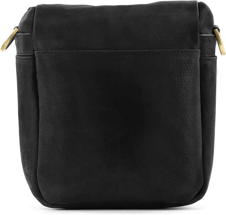 MegaGear MG1328 Torres Mini Kameratasche - Kuriertasche aus echtem Leder für Spiegellose, Sofortbild