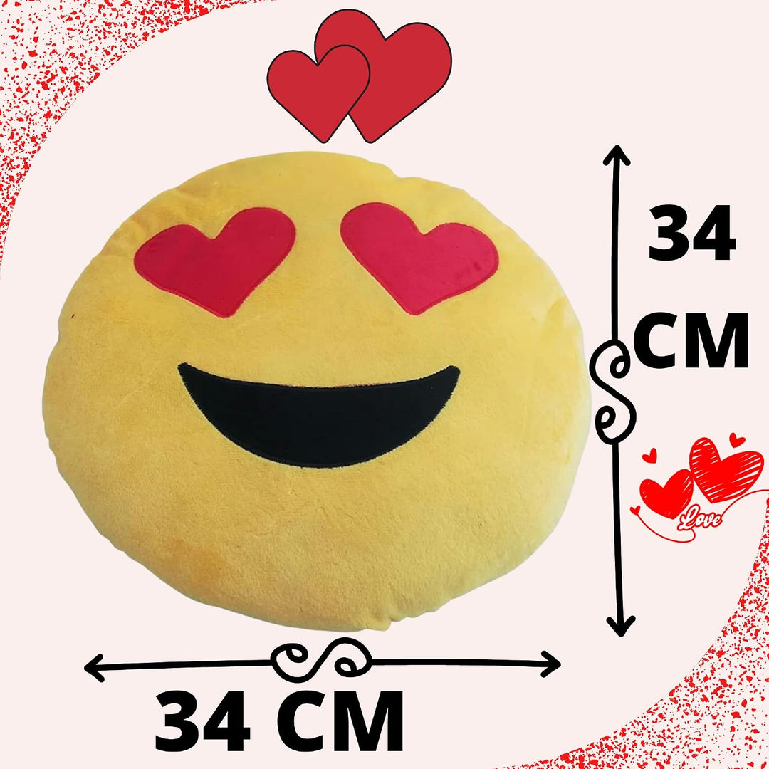 Cojin Kissenbezug Herzen Herz Smiley Geschenk Freundin Freund Partner Frau Mann Geschenke Original S