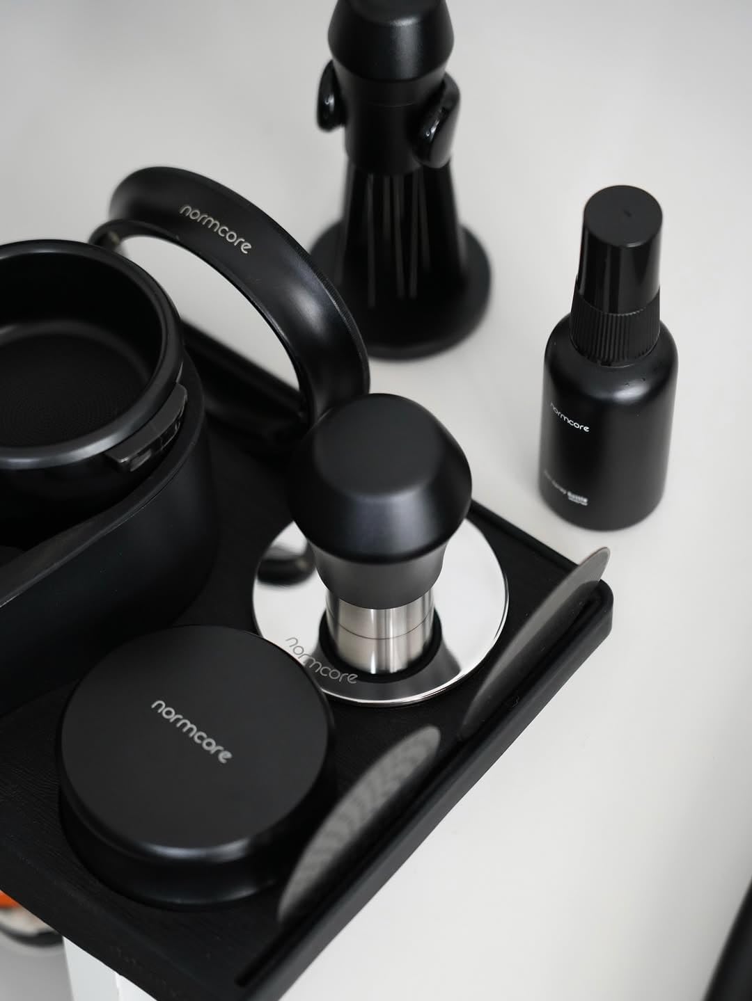 Normcore Espresso-Tamper V4.1 Mini, 53,3 mm, gefederter Kaffee mit Klick-Feedback, selbstnivellieren