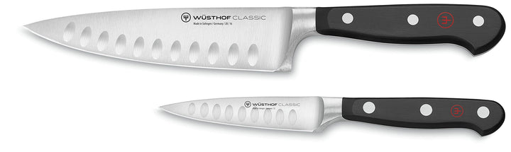 WÜSTHOF Classic Messersatz mit 2 Messern mit Kullenschliff