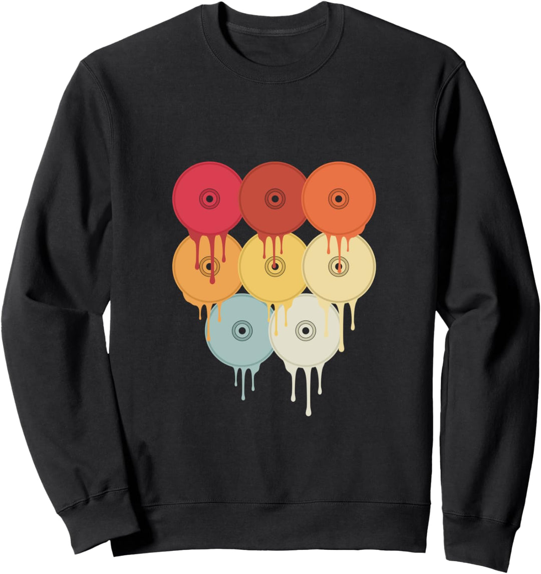 Vinyl Schallplatte Geschenk Sweatshirt