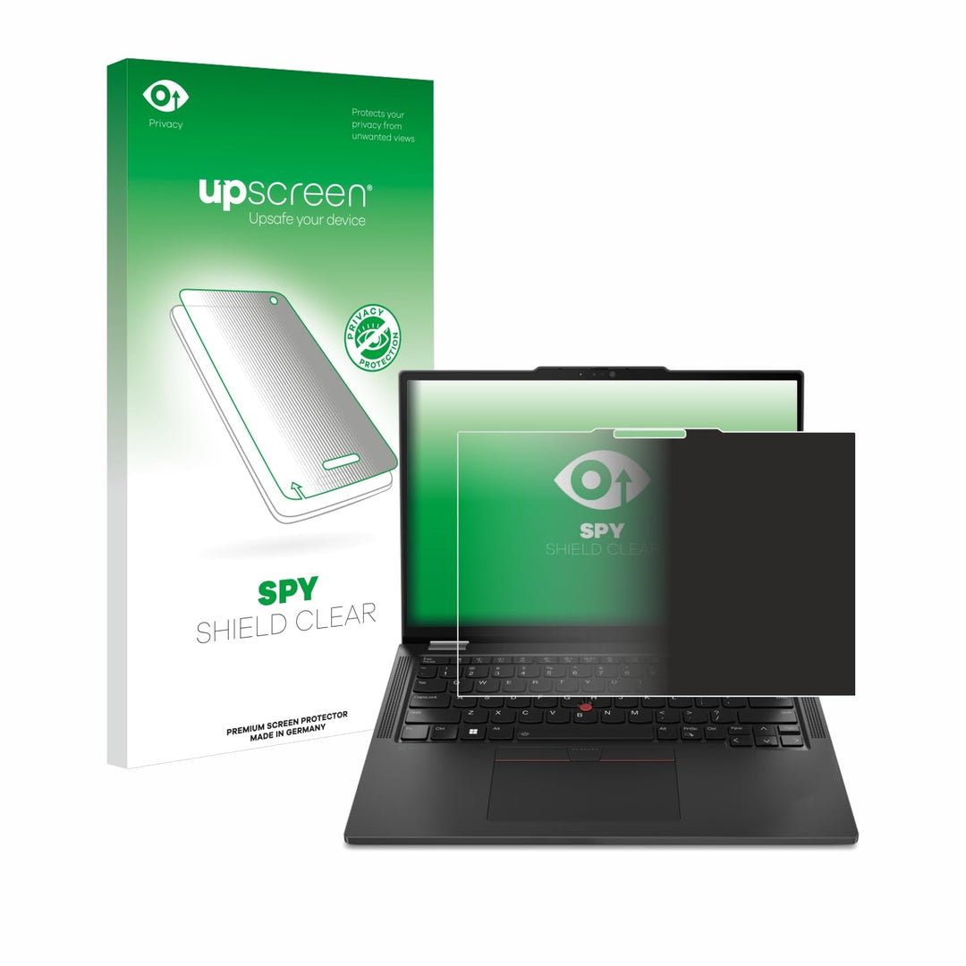upscreen Anti-Spy Blickschutzfolie für Lenovo ThinkPad X13 2-in-1 Gen 5 Privacy Screen Displayschutz